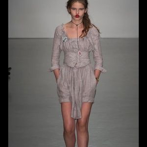 SOLD!!! Vivienne Westwood RED LABEL FULL SET 100% LINEN NWT 2015